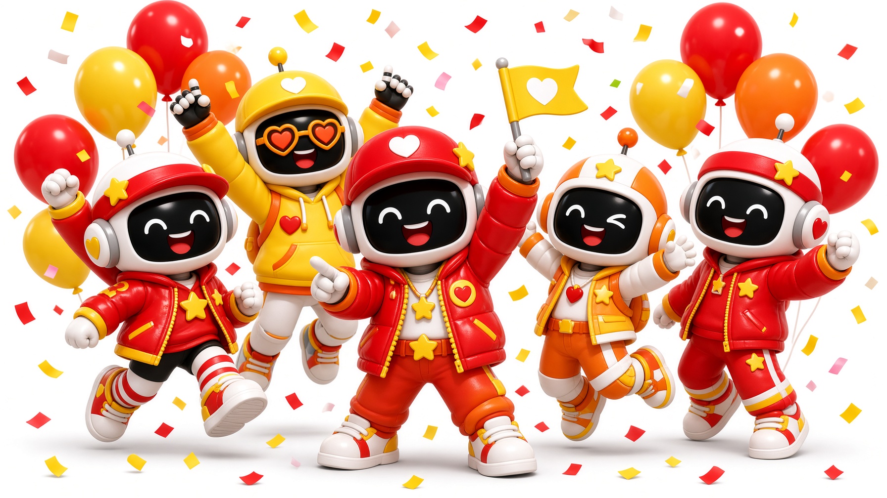 fun party robots